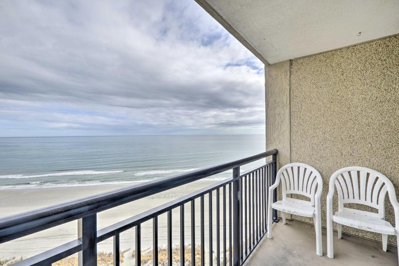 Oceanfront North Myrtle Beach Condo With Views! Zewnętrze zdjęcie