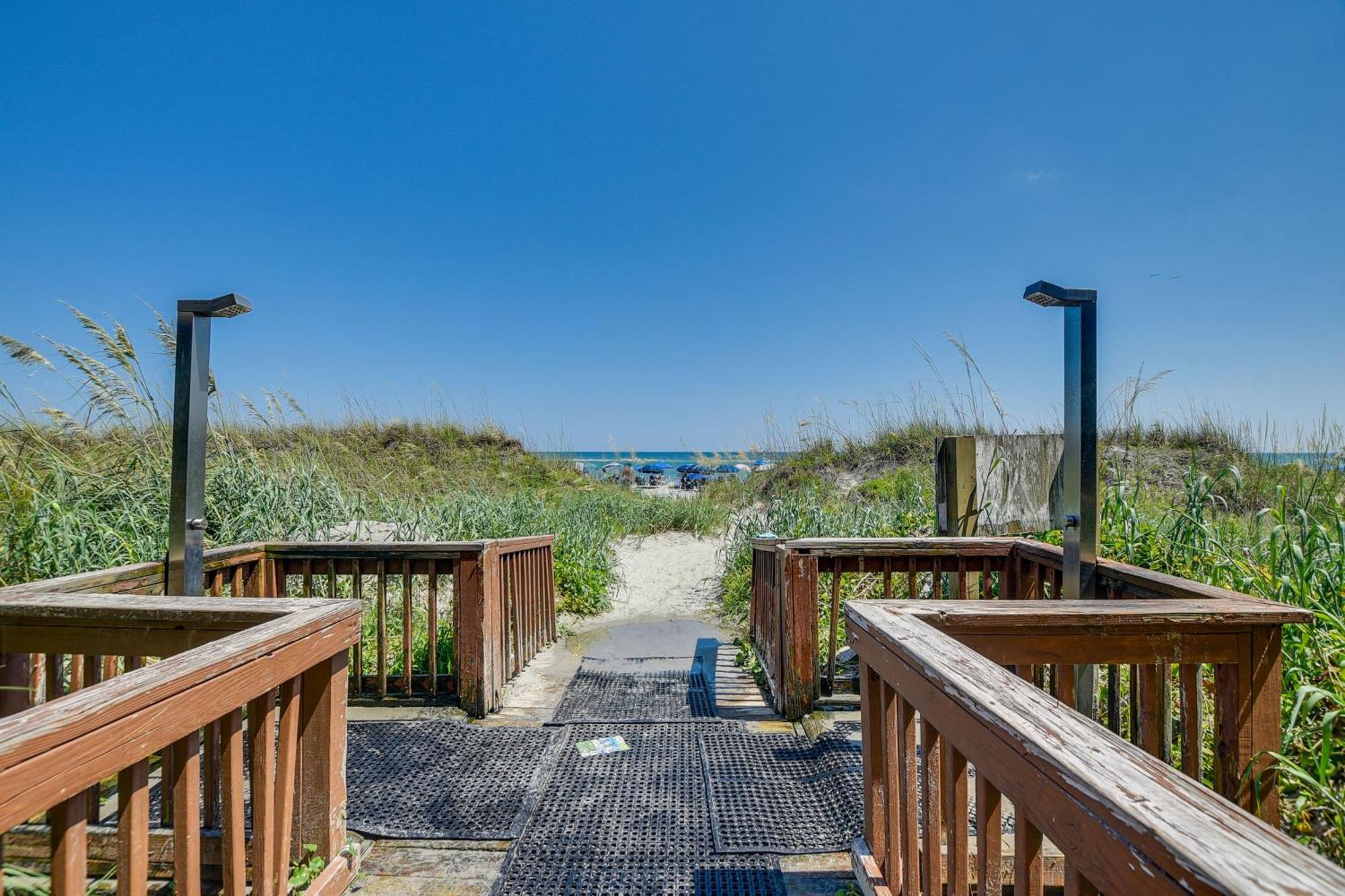 Oceanfront North Myrtle Beach Condo With Views! Zewnętrze zdjęcie